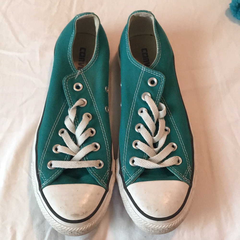 Teal Converse